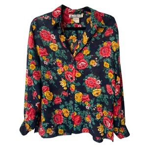 Vintage 90s SK&Company Floral Blouse